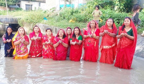 हर्सोल्लासका साथ जितिया पर्व मनाइँदै