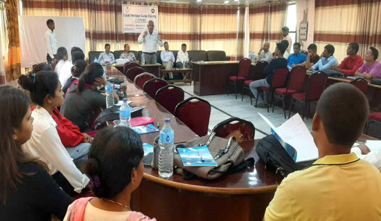 पर्यटकीय प्रवर्द्धनका लागि सम्पदा तालिम