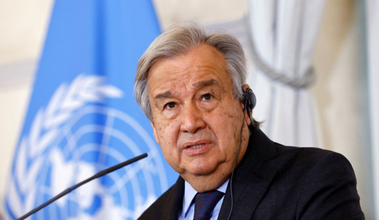संयुक्त राष्ट्रसंघका महासचिव गुटेरेसको नेपाल भ्रमण स्थगित