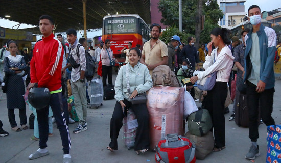 पछिल्लो २४ घण्टामा एक लाखले छाडे उपत्यका