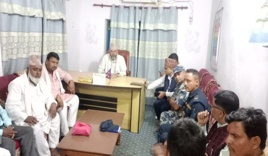 नरैनापुरमा चाडपर्वलक्षित विशेष सुरक्षा योजना लागू