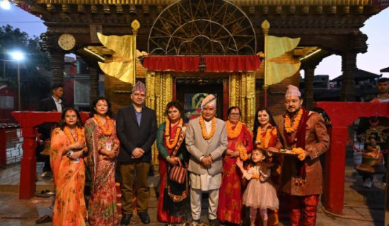 राष्ट्रपति पौडेलद्वारा विभिन्न शक्तिपीठको दर्शन