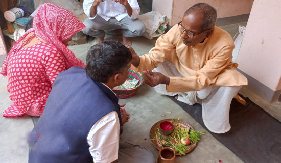 नीलकण्ठको दर्शन, टीका र जमरा ग्रहण