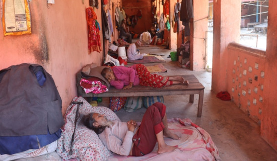 देवघाटधामस्थित धर्मशालामा आएन दसैँ