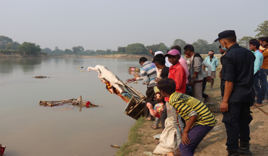मूर्ति विसर्जनका क्रममा बेपत्ता भएकाको खोजी जारी