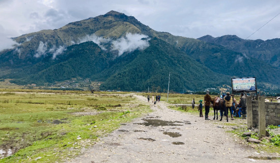 आन्तरिक पर्यटकले ढोरपाटनका होटल भरिभराउ