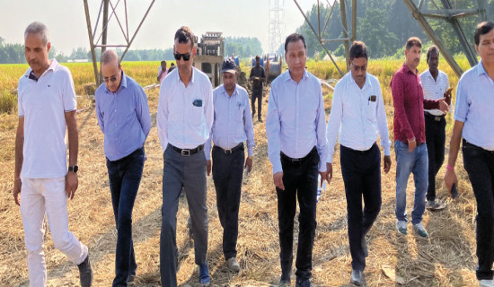 प्रसारण लाइन निर्माणमा सहयोग गर्न आग्रह