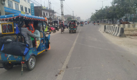 विद्युतीय रिक्सा व्यवस्थापनमा चुनौती