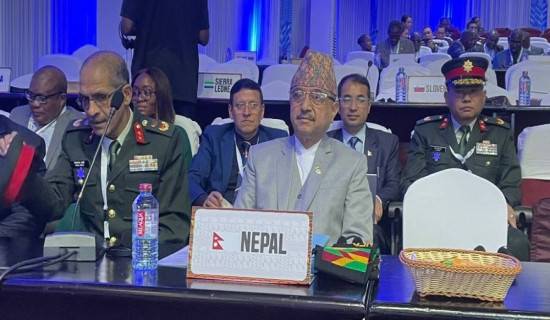 अन्तर्राष्ट्रिय शान्ति स्थापनामा १० हजार सेना तैनाथ गर्न नेपाल तयार : उपप्रधानमन्त्री खड्का