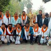 केपी ओली कप विजेतालाई मधेश प्रदेशको पाँच लाख पुरस्कार
