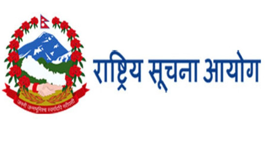 राष्ट्रिय सूचना आयोगको प्रतिवेदन सरकारलाई बुझाइयो