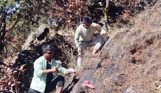 फलाम उत्खननका लागि अध्ययन