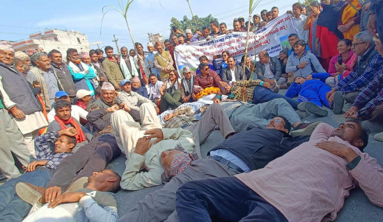 राजमार्गमै लम्पसार परे सर्लाहीका उखु किसान