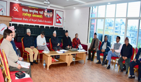 नेकपा एसमा विधान संशोधन सम्बन्धी प्रस्ताव पेस