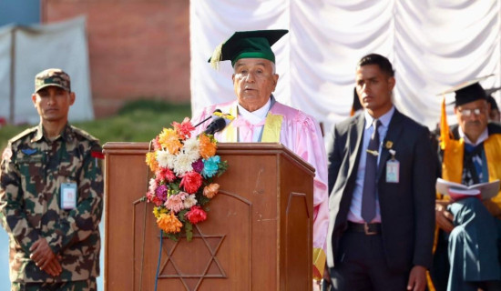 नेपाली समाजको एकता र समानता लागू हुने क्रममा छ : राष्ट्रपति पौडेल