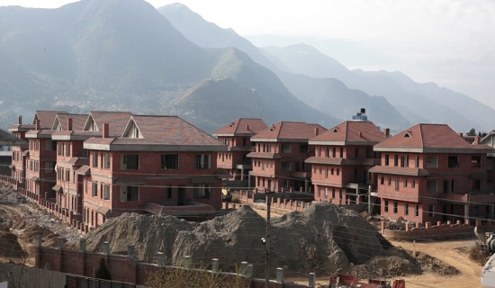 नयाँ मन्त्री निवास परिसरमा आगलागी