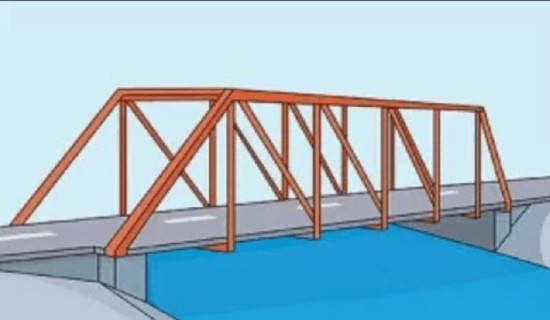 पर्यटकको सहजताका लागि झापामा ‘ट्रस ब्रिज’ निर्माण