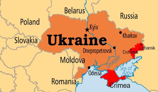 युक्रेनद्वारा क्रिमियामा रुसी जहाज ध्वस्त