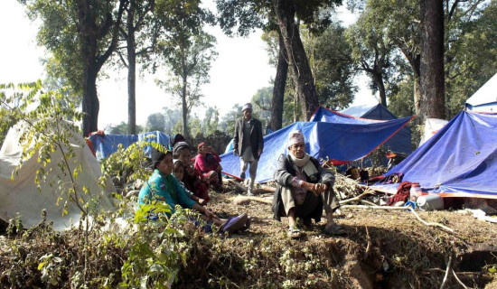 पुनःस्थापना नहुँदा पहिरो प्रभावितको विचल्ली