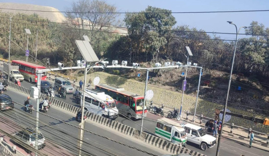 दुर्घटनाको निगरानी गर्न उपत्यकामा एएनपीआर क्यामेरा जडान