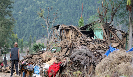 सरकारले माघ २ गते भूकम्प सुरक्षा दिवस मनाउँदै