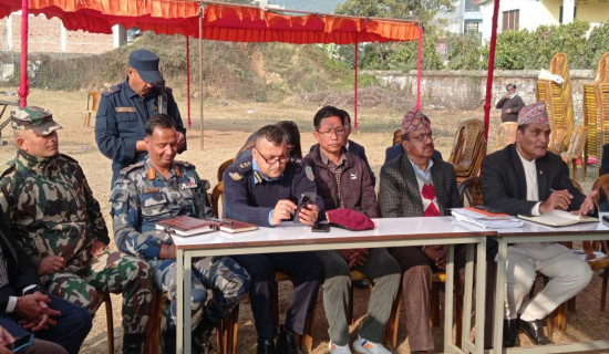 मतदान स्थलमा शान्ति सुरक्षामा कडाइ