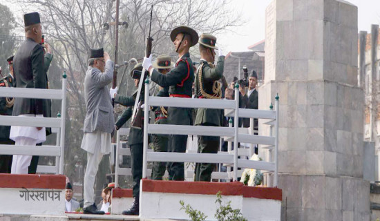 क्रान्तिका बाँकी कार्यभार पूरा गर्न सङ्कल्प गरौँ: प्रधानमन्त्री