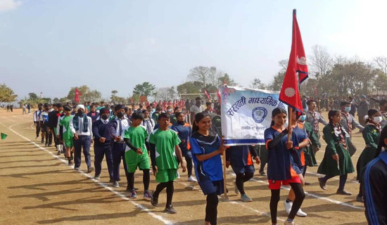 तानसेनमा राष्ट्रपति रनिङ् शिल्ड सुरु