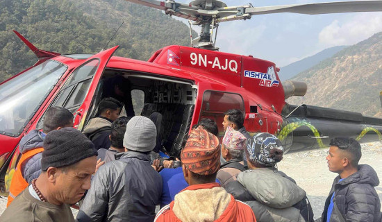 हेलम्बुमा जिप दुर्घटना : घाइतेको उपचार काठमाडौँ