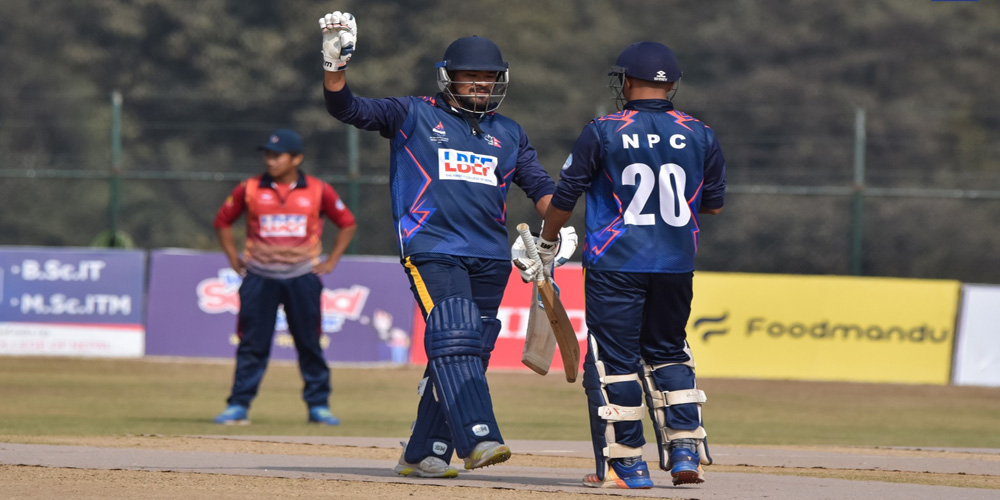 प्रधानमन्त्री कप क्रिकेट :  लुम्बिनीमाथि पुलिसको फराकिलो जित