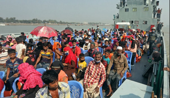 रोहिङ्ग्या शरणार्थीको अर्को डुङ्गा इन्डोनेसियामा अवतरण