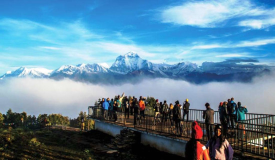 जनवरीमा आए ७९ हजारभन्दा बढी पर्यटक