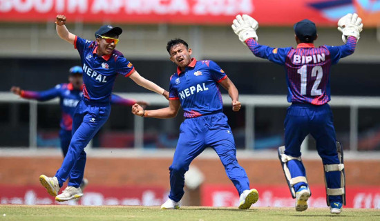 यु–१९ विश्वकप क्रिकेट : नेपाल भारतविरुद्ध पहिले फिल्डिङमा