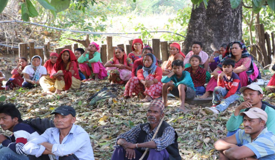 घर कुर्नुपर्ने बाध्यताले मतदानबाट वञ्चित