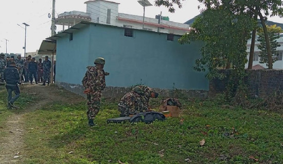 विराटनगरमा शङ्कास्पद वस्तु फेला, डिस्पोज गर्ने तयारी