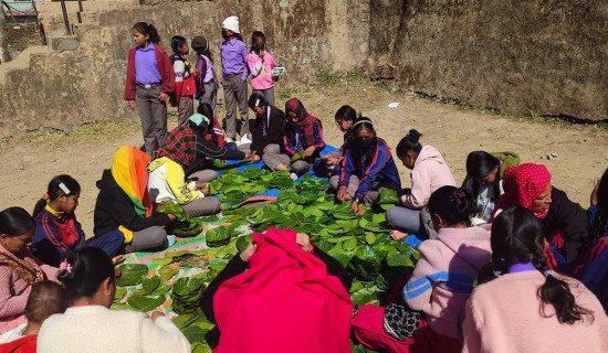 दुनाटपरी गाँस्न सिकाइँदै