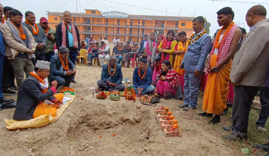 शिव र शक्ति भवनको उद्घाटन