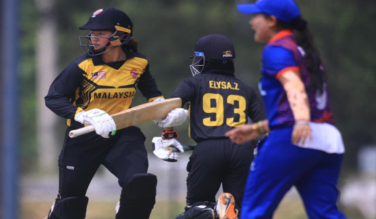 एसिसी महिला प्रिमियर कप क्रिकेटः नेपाल मलेसियासँग पराजित