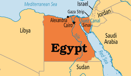 इजिप्टबाट गाजामा दुई लाख टन मानवीय सहायता पठाइयो