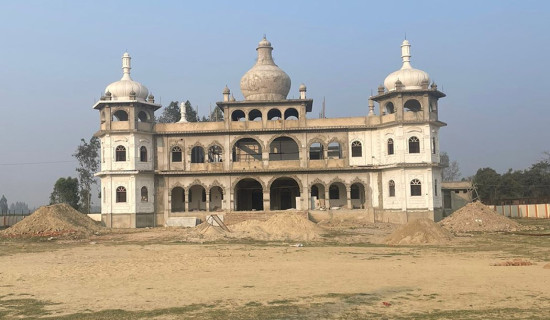 सीतापुष्प वाटिका मणिमण्डपको काम अधुरै