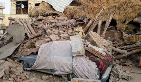 इरान भूकम्पमा पाँच जनाको मृत्यु