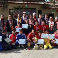 फुटबलर सावित्रालाई काठमाडौँ युरोको सम्मान