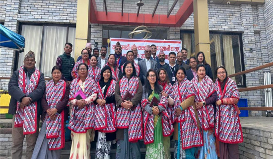 उपप्रमुख सञ्जालको सातौँ बैठक सम्पन्न : संशोधन विधेयकमा साझा धारणा बनाउने