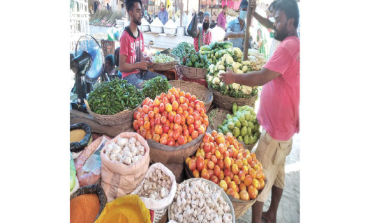 बाराको तरकारी  काठमाडौँमा प्रतिबन्ध