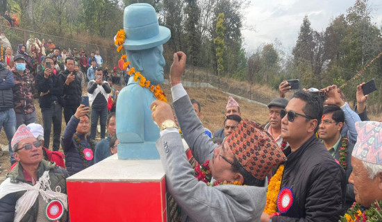 सालिकसहितको उद्यान निर्माण सम्पन्न