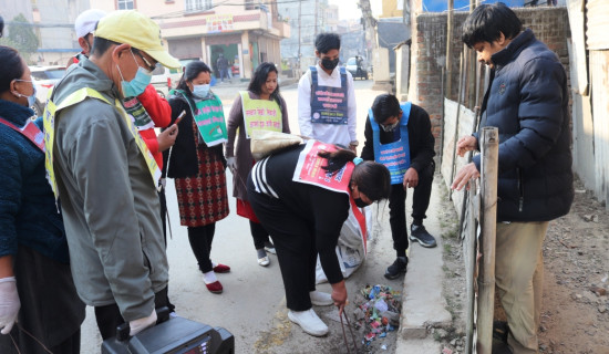 एक सय ९९ हप्तादेखि निरन्तर सरसफाइ