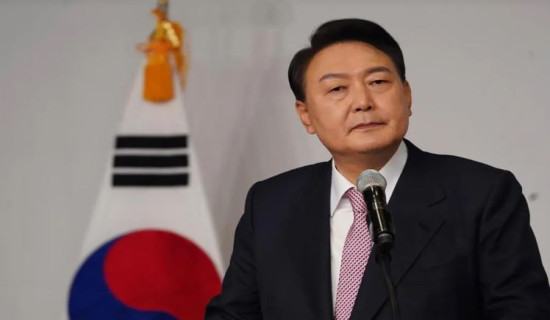 दक्षिण कोरियाली राष्ट्रपतिको अनुमोदन रेटिंग ४४.४ प्रतिशतमा झर्यो