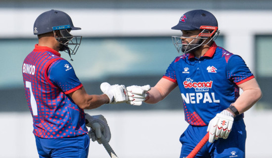 नेपाल त्रिकोणात्मक टी–२० सिरिजको फाइनलमा