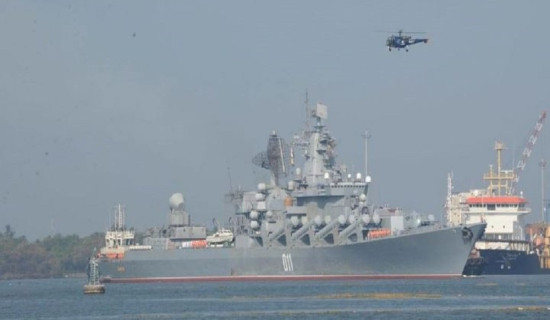 क्रिमियास्थित दुई रुसी जहाजमाथि युक्रेनद्वारा आक्रमण