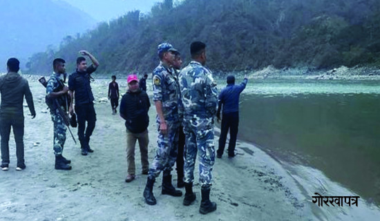 सुनकोसीमा बेपत्ता बालबालिका खोज्न गोताखोर परिचालन